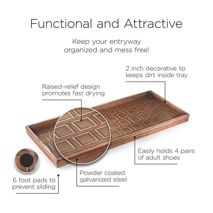 Squares Multi-Purpose Boot Tray - Evira