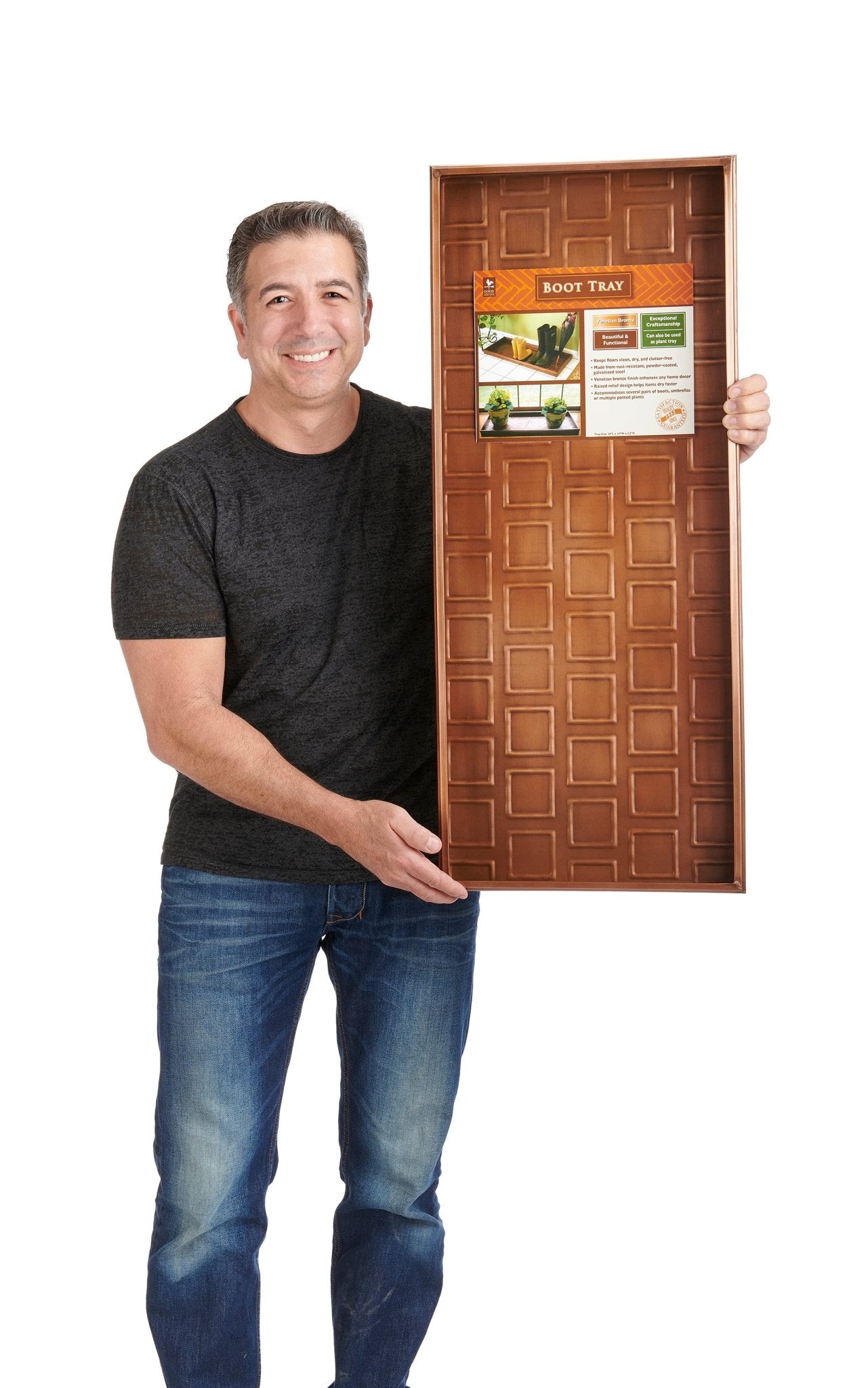 Squares Multi-Purpose Boot Tray - Evira
