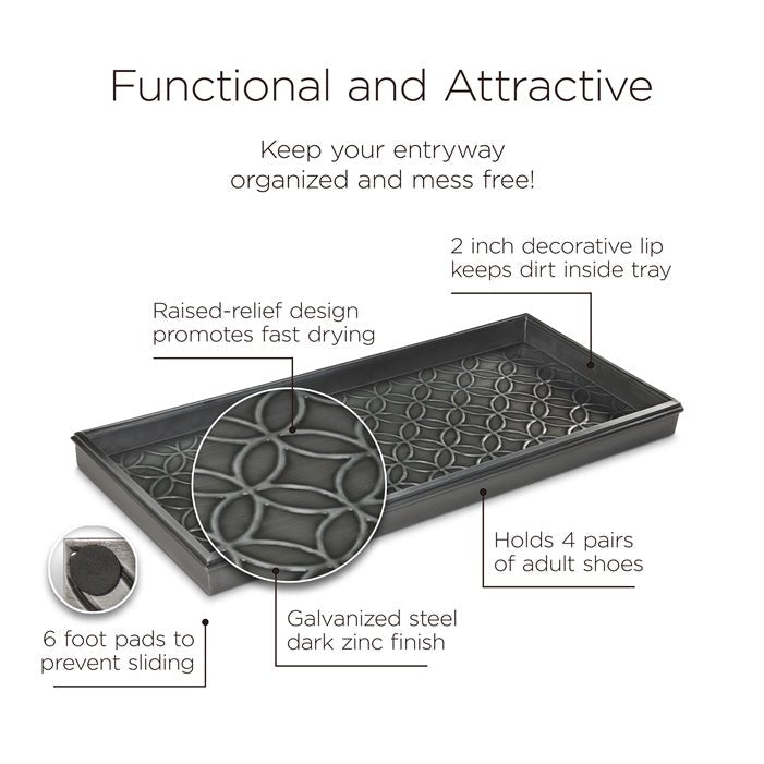 Double Circles Multi-Purpose Boot Tray - Evira