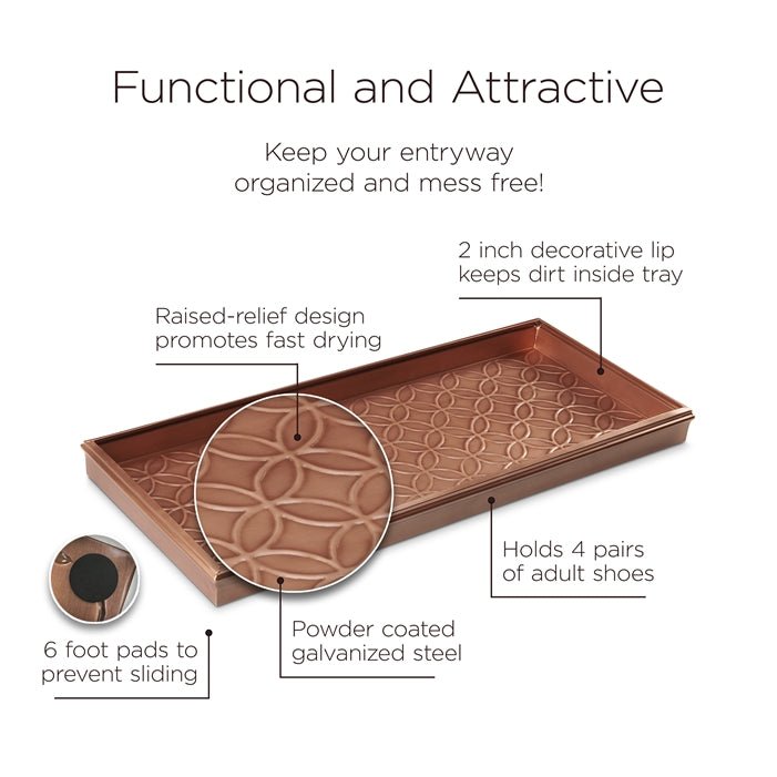 Double Circles Multi-Purpose Boot Tray - Evira