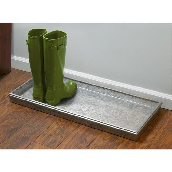 Classic Galvanized Multi-Purpose Boot Tray - Evira