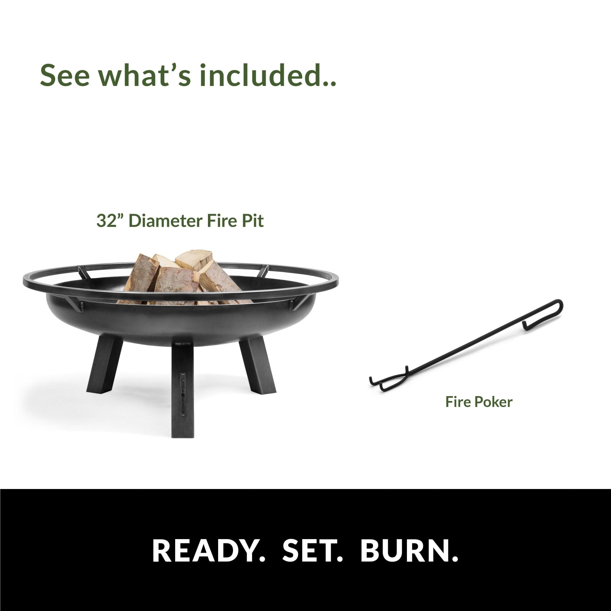 Ember 32" Fire Pit - Evira
