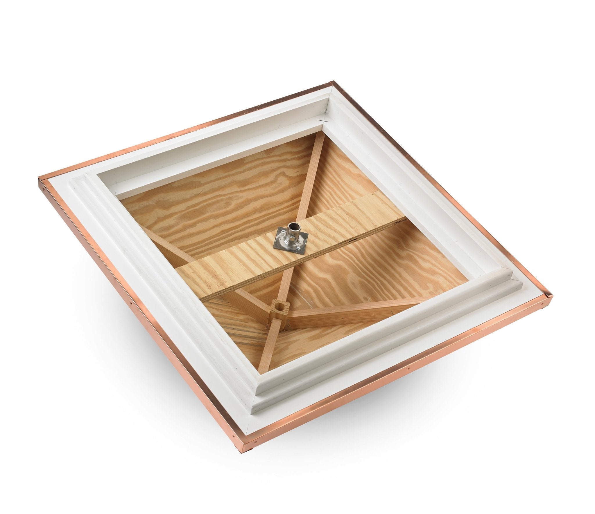 Weathervane and Finial Mount for Installing Inside a Non-Good Directions Cupola - Evira