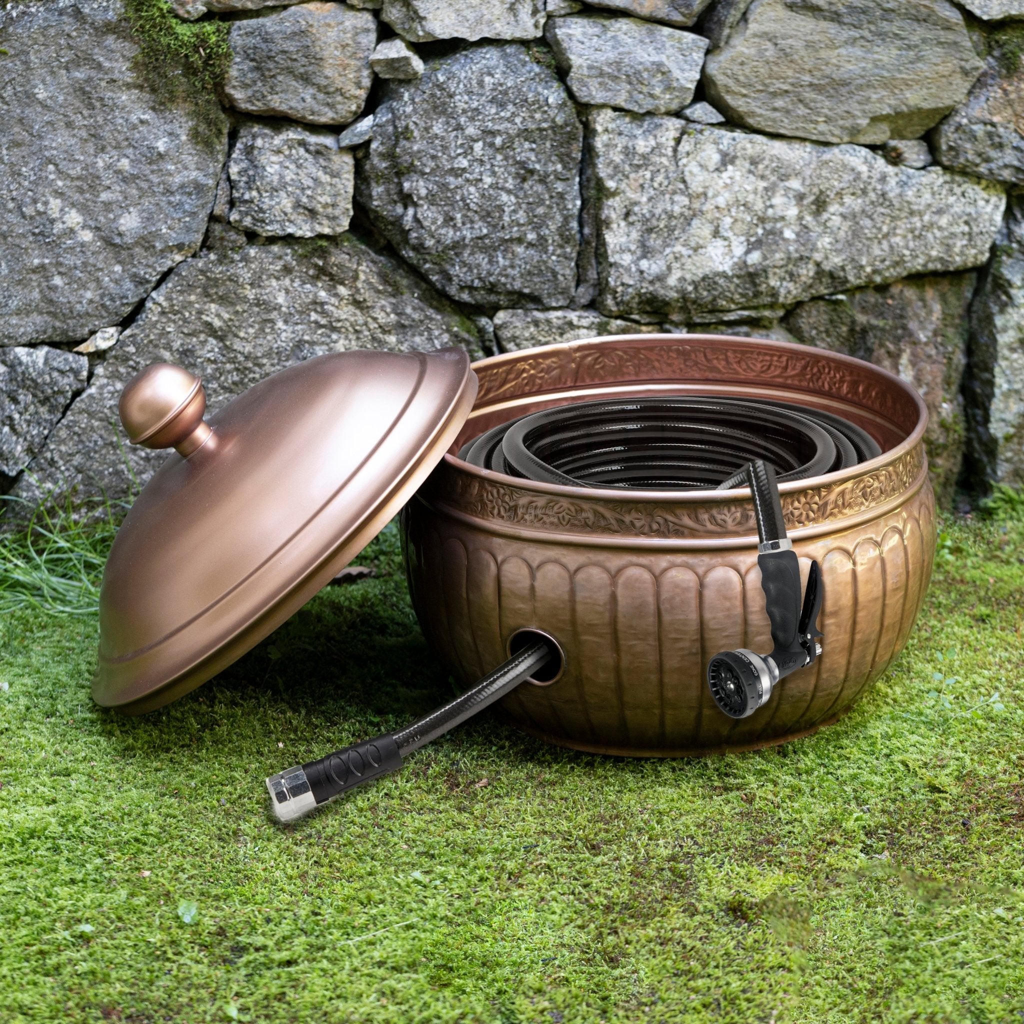 La Jolla Hose Pot with Lid - Evira