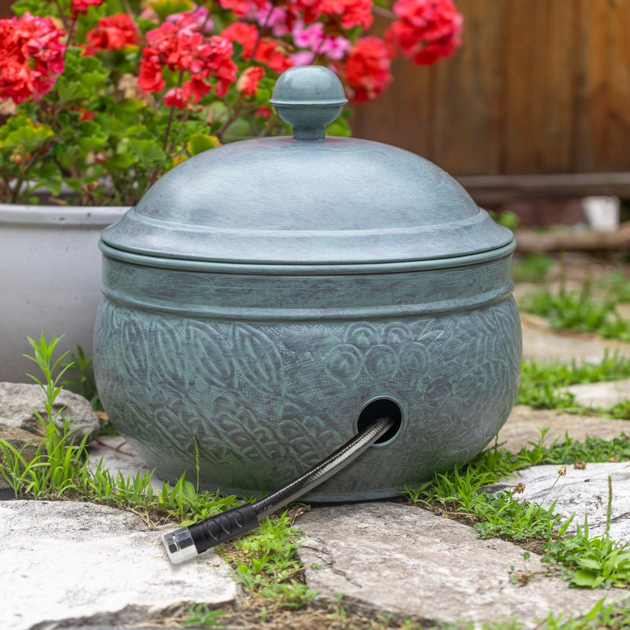 Key West Hose Pot with Lid - Evira