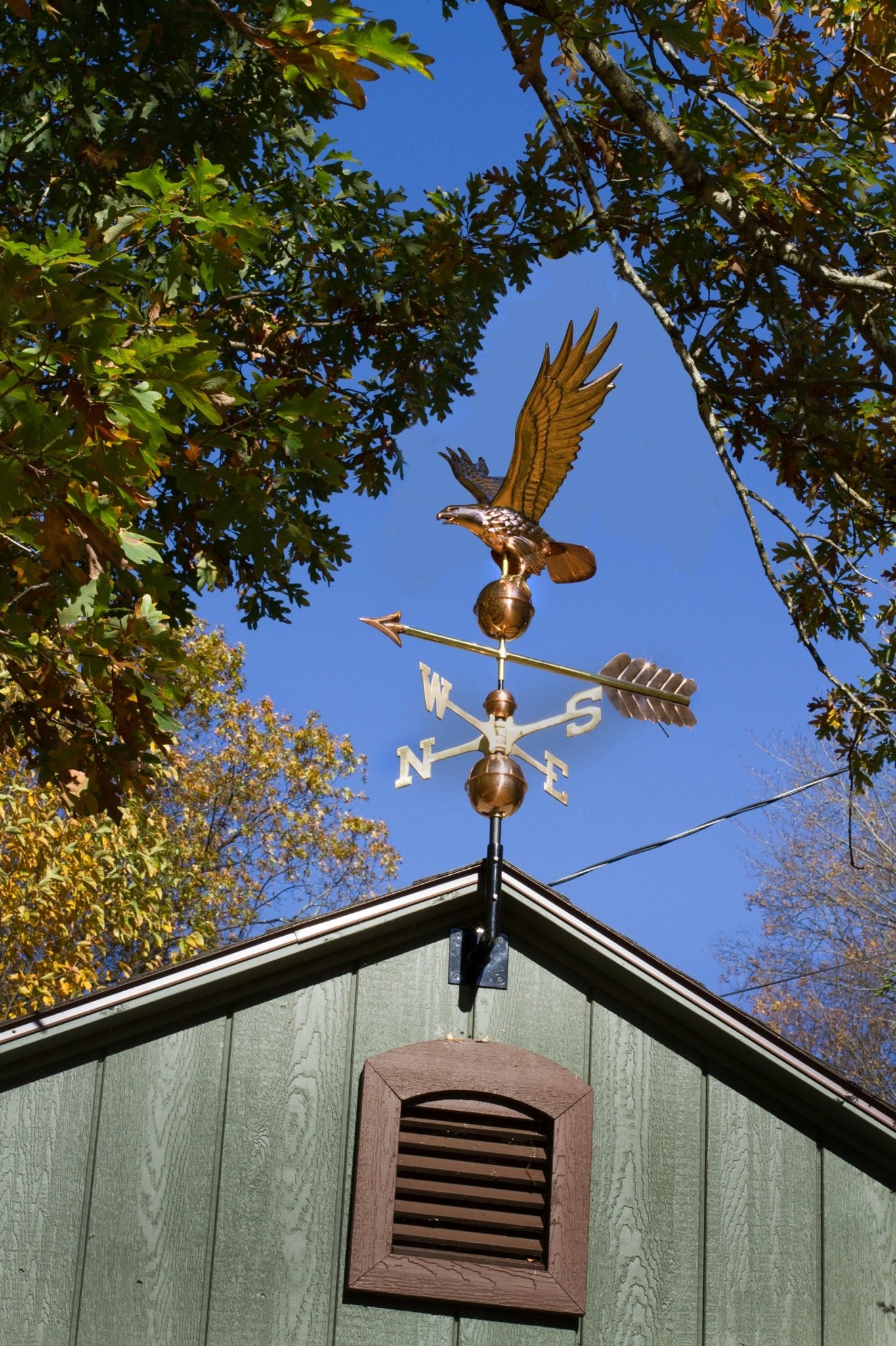Steel Weathervane Mount for Eaves - Evira