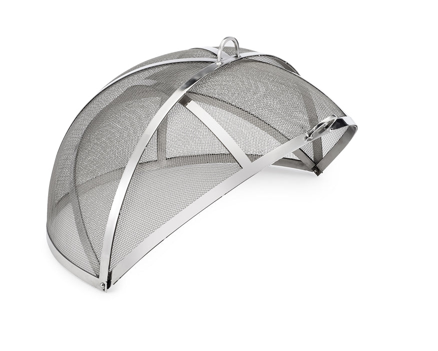 25" Medium Stainless Steel Spark Screen with Lifter - Evira