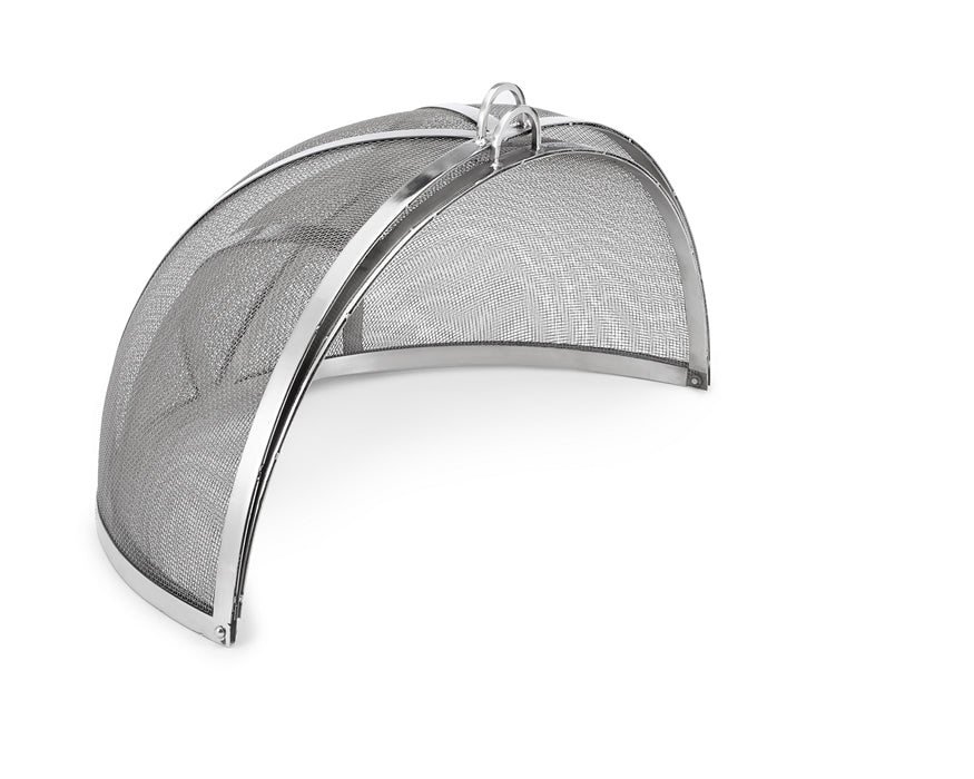 25" Medium Stainless Steel Spark Screen with Lifter - Evira