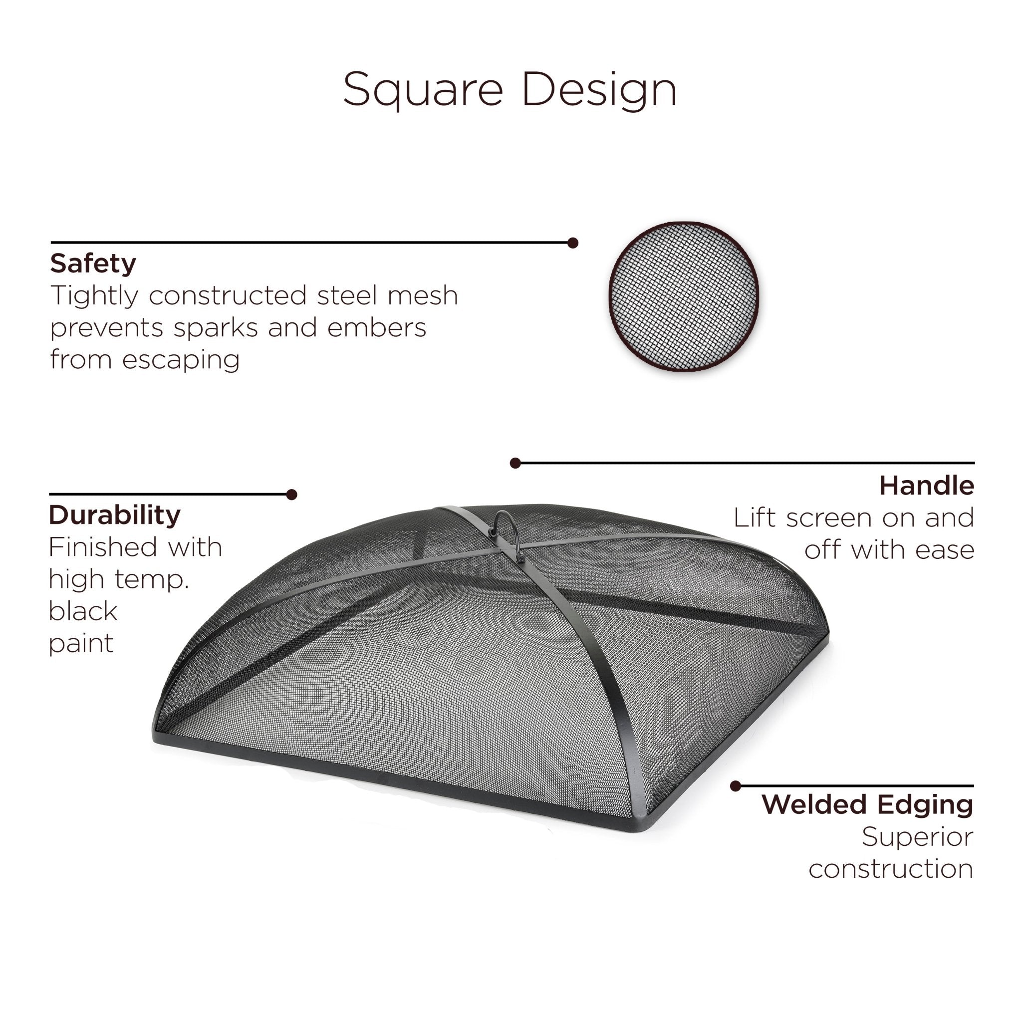 30" Square Spark Screen - Evira