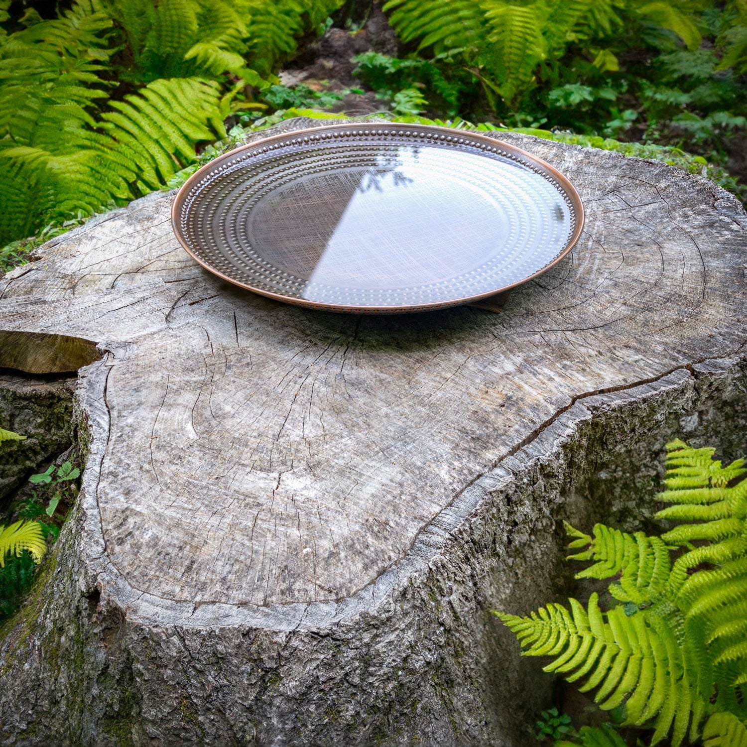 20" Tranquil Harmony Birdbath Basin - Evira