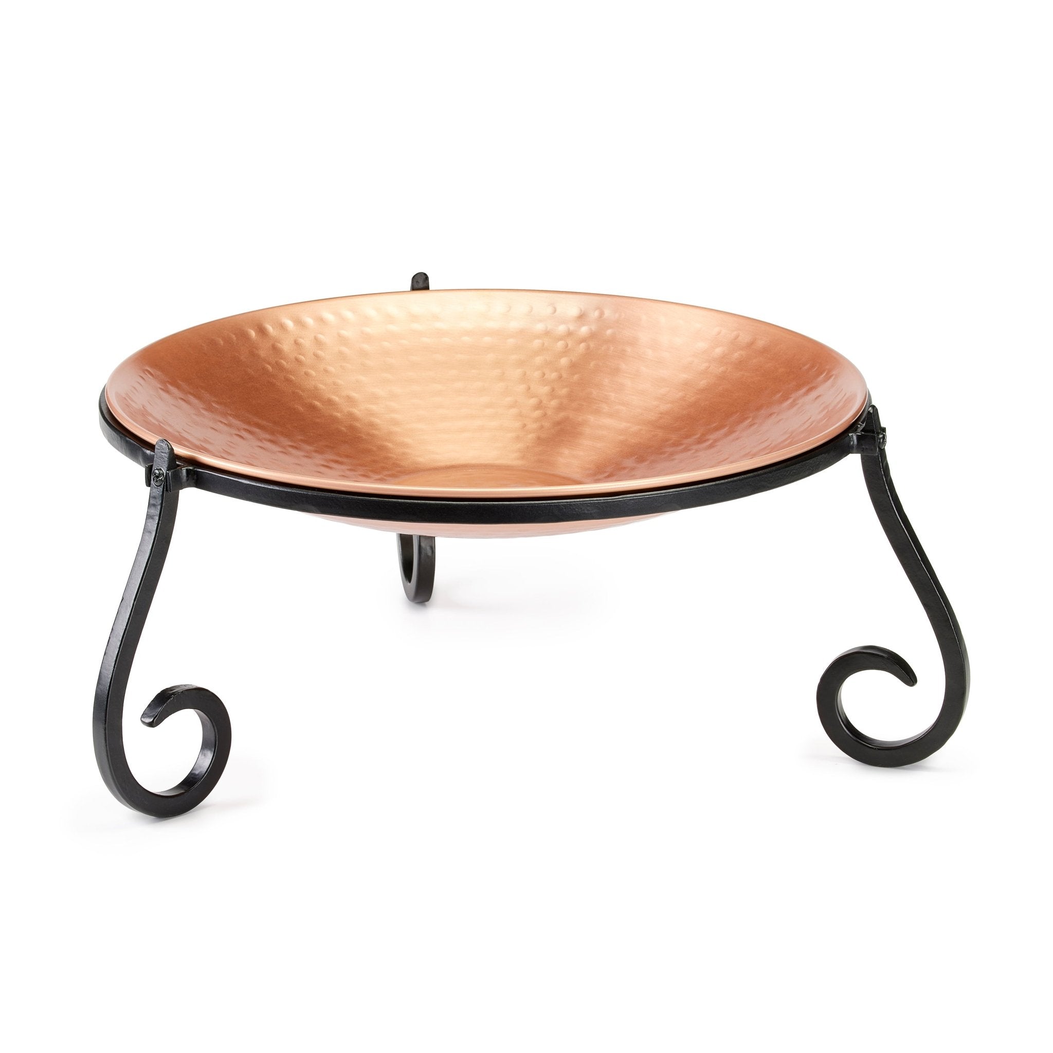 Freestanding Copper Birdbath - Evira