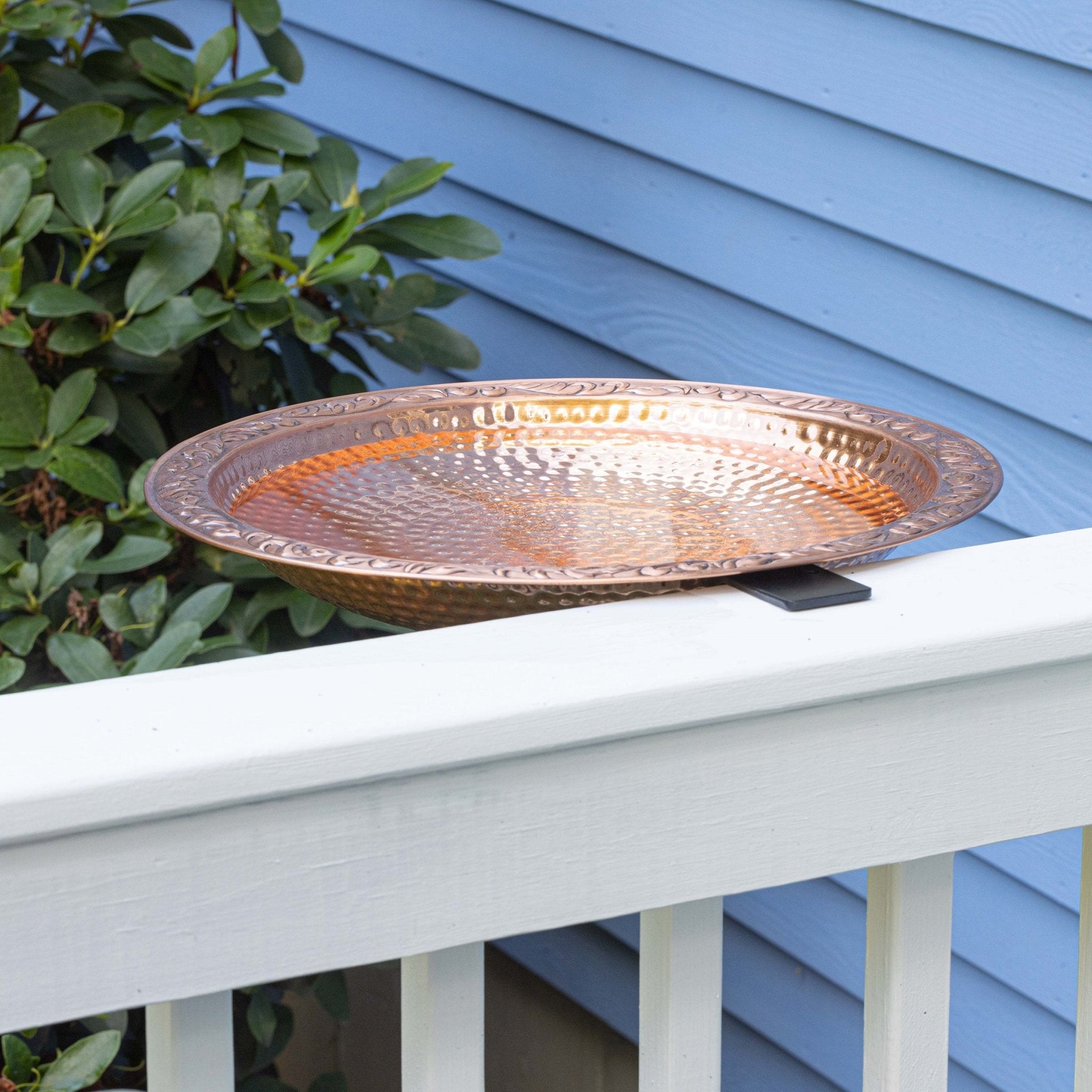 18" Deck Mount Bird Bath - Evira