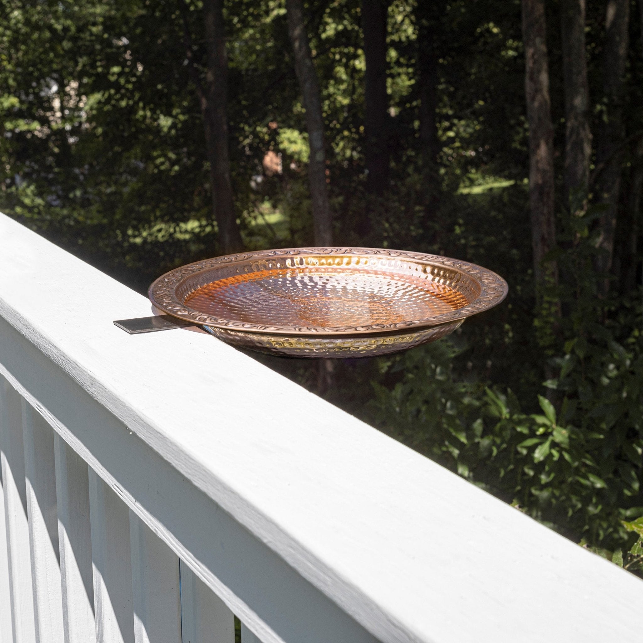 18" Deck Mount Bird Bath - Evira