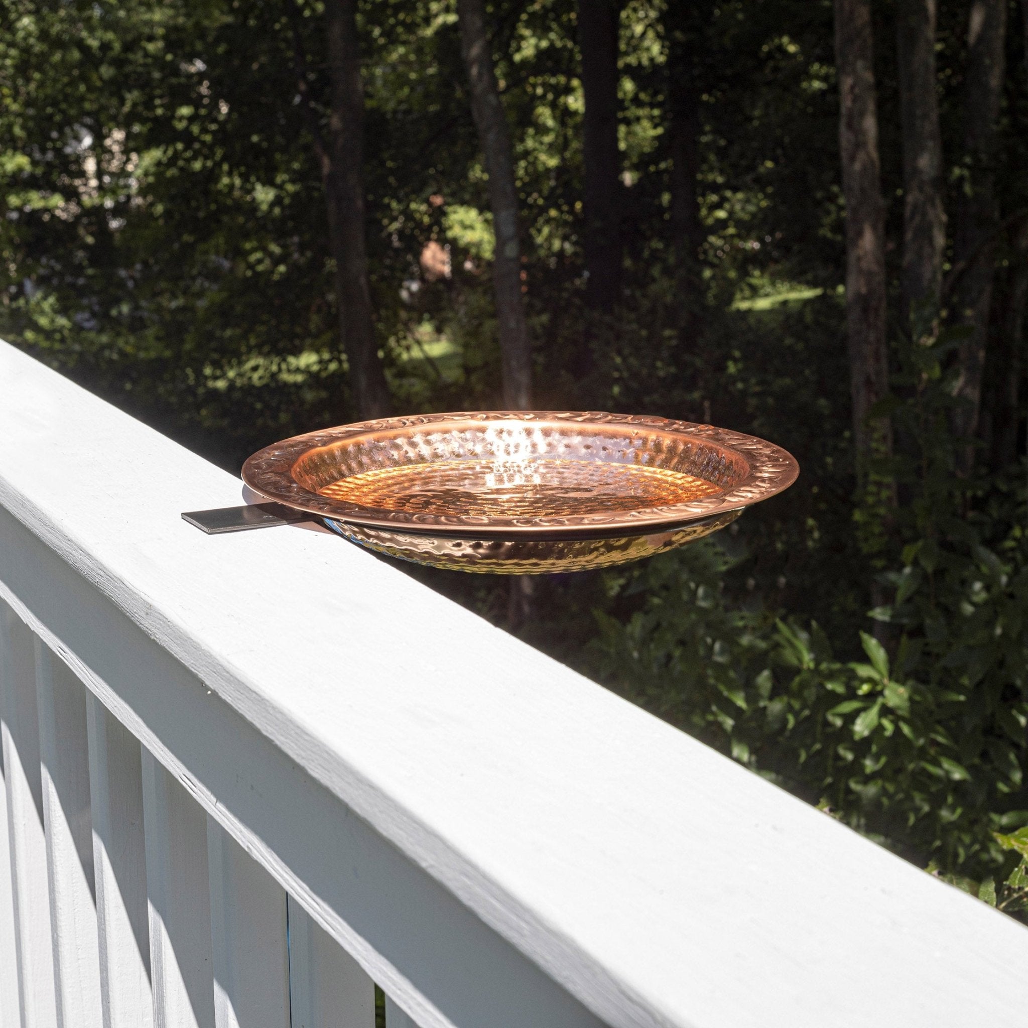 13.5" Deck Mount Bird Bath - Evira
