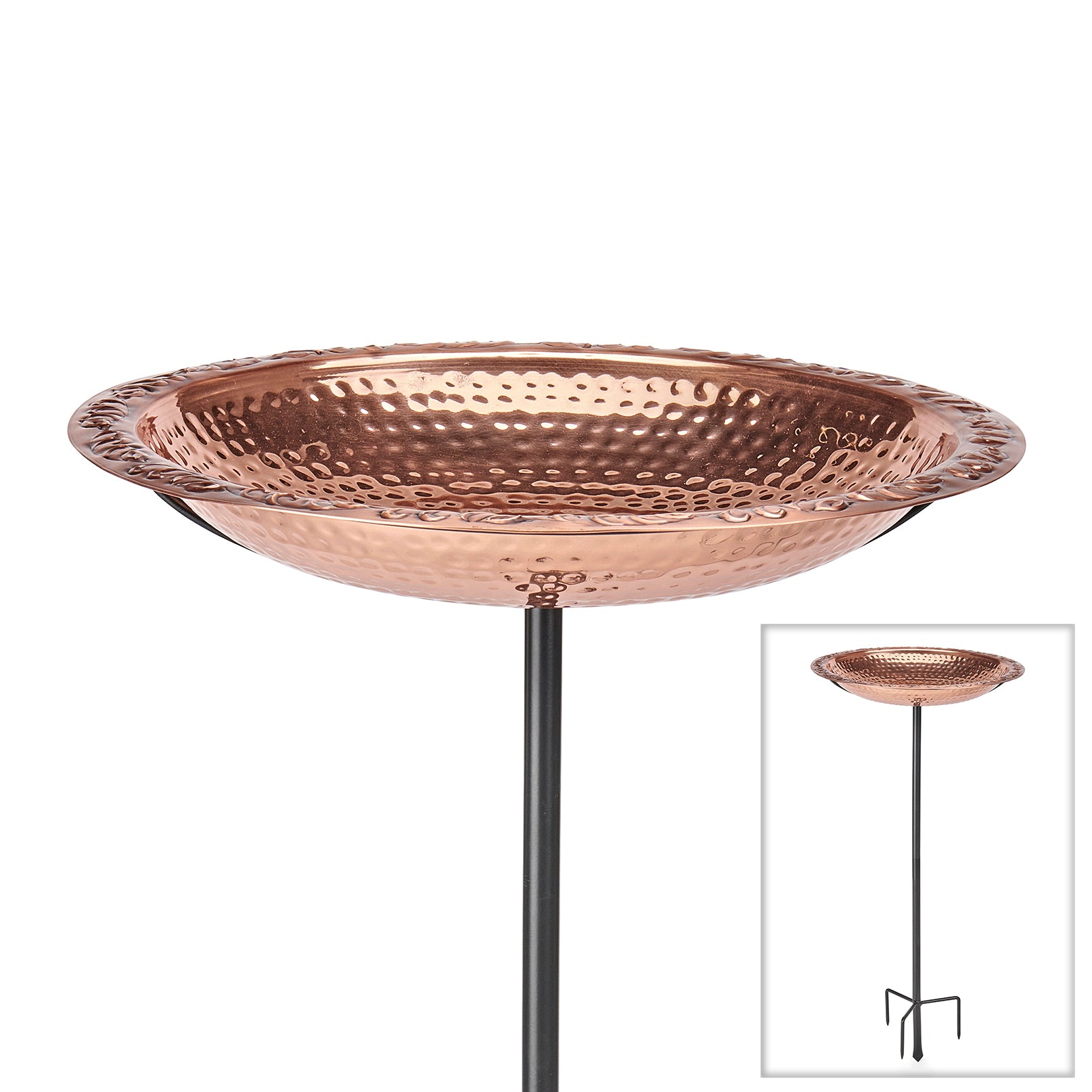 18“� Birdbath with Garden Pole - Evira