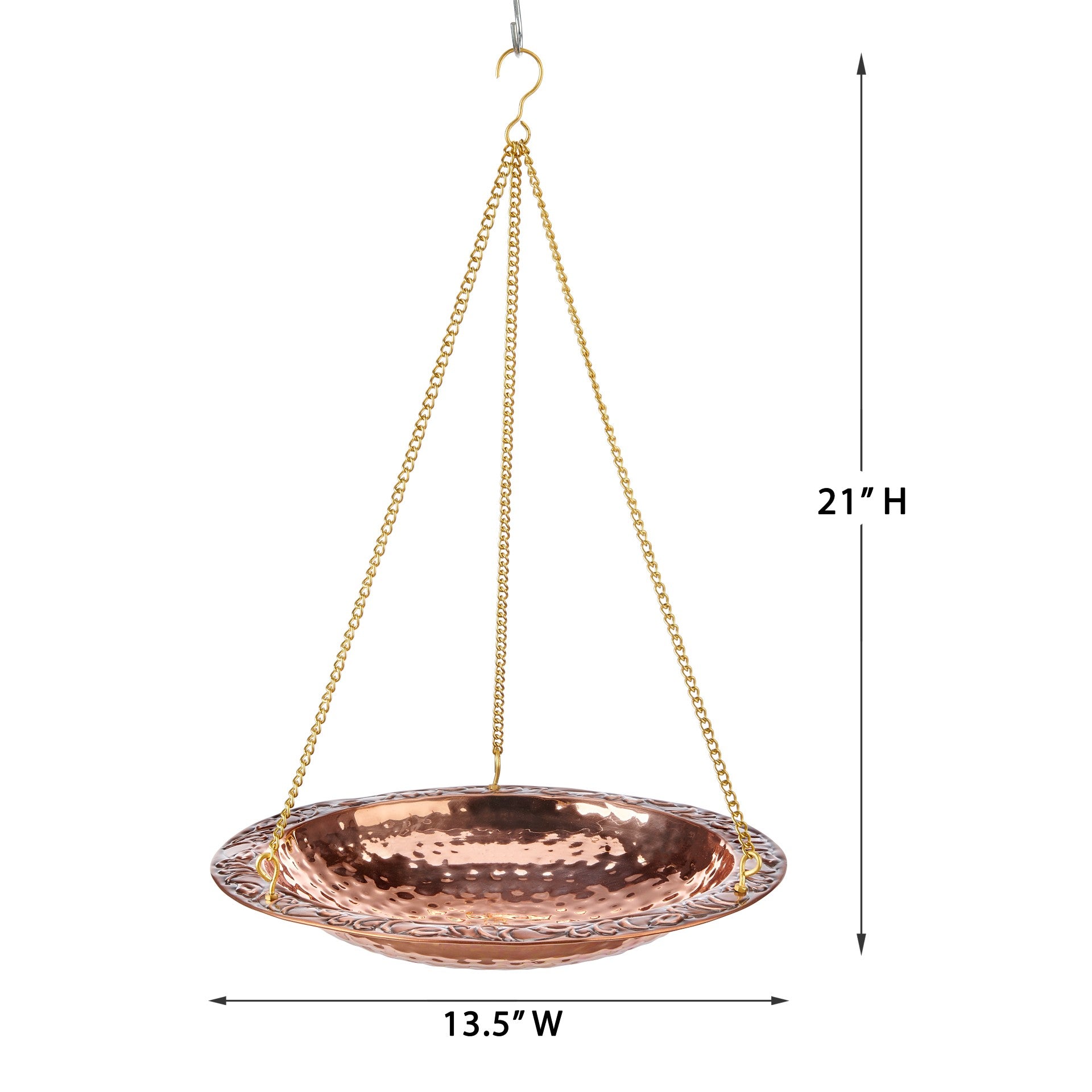 13.5“� Hanging Birdbath - Evira