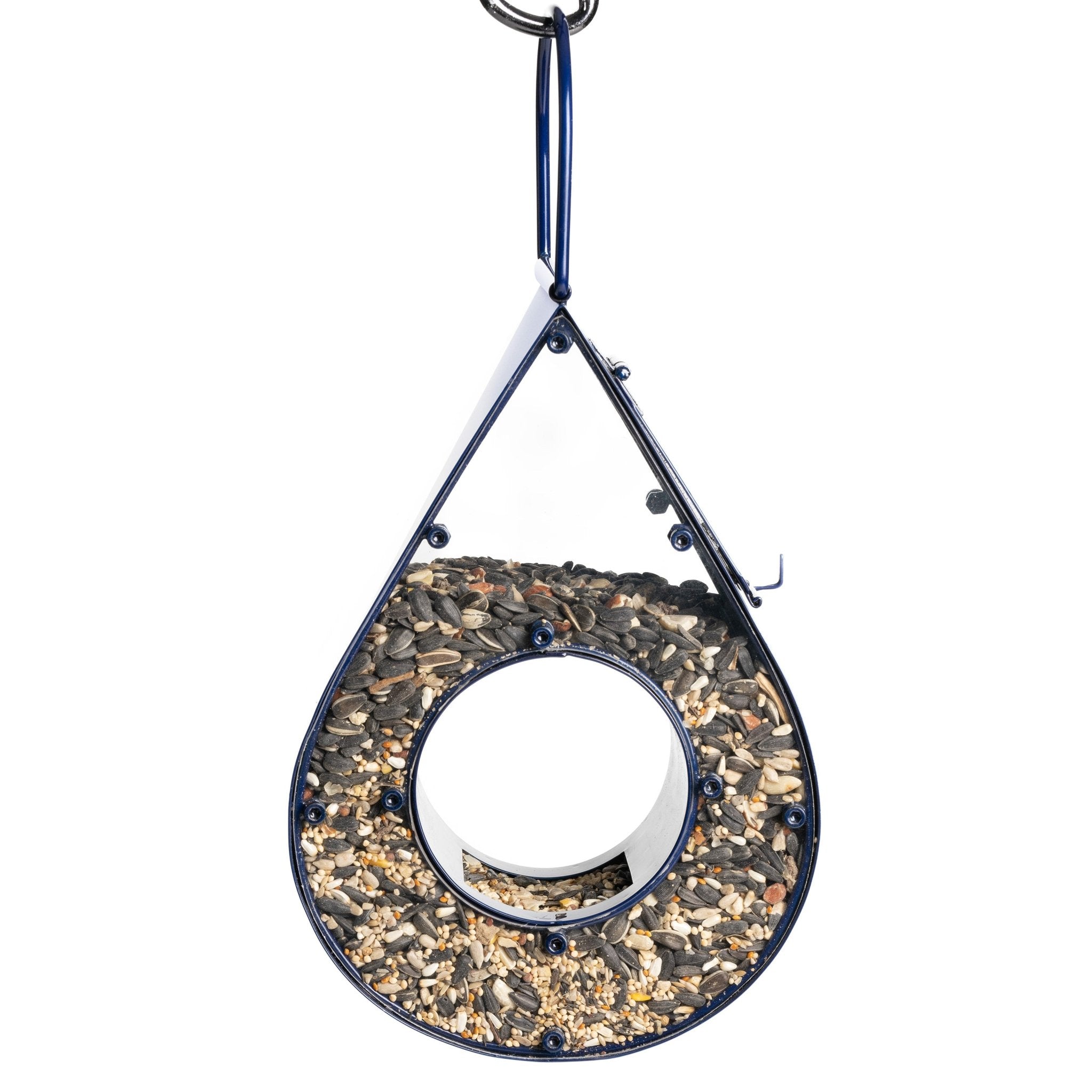 Rain Drop Fly-Thru Blue Bird Feeder - Evira