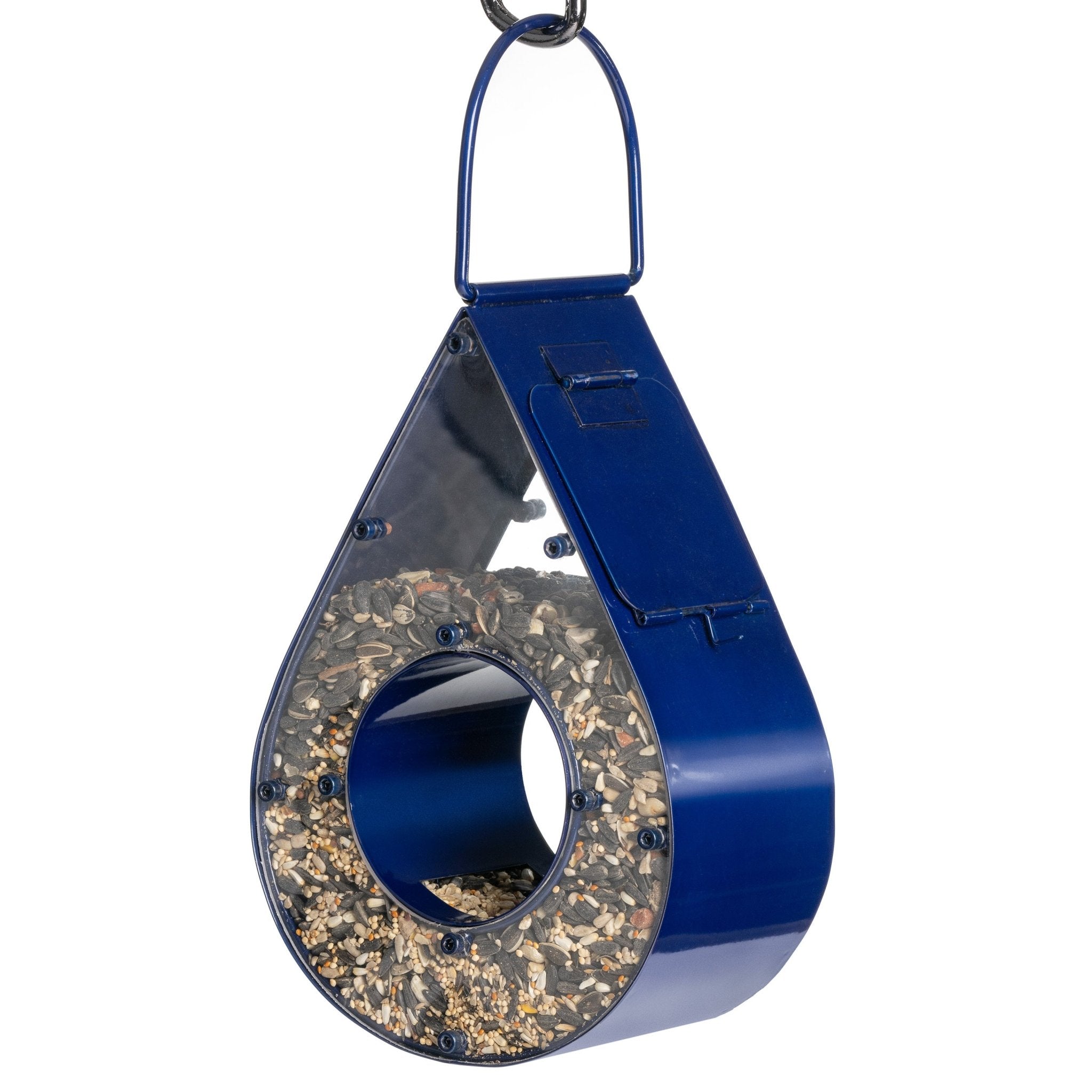 Rain Drop Fly-Thru Blue Bird Feeder - Evira