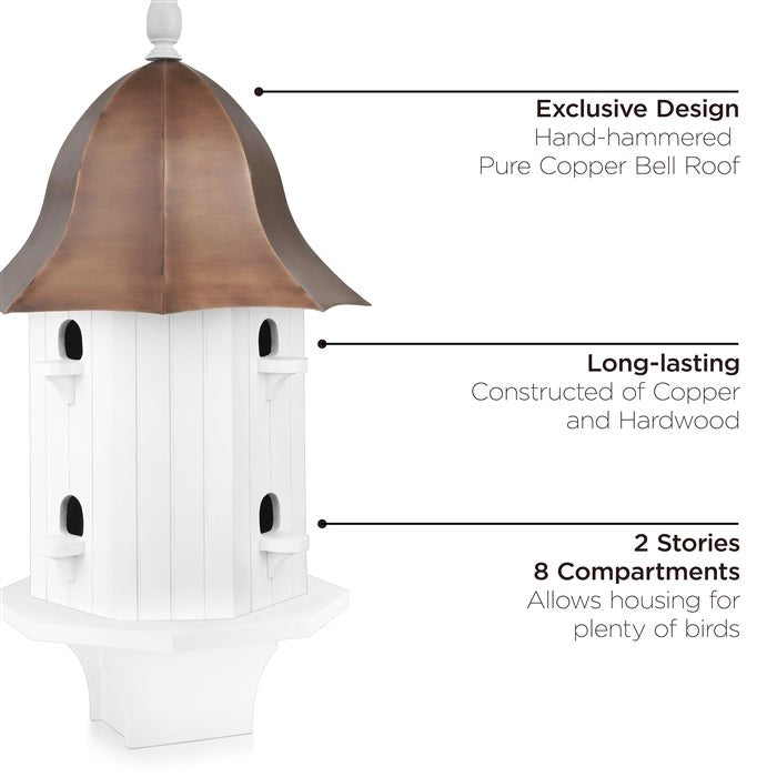 Dovecote Manor Bird House “ Roof - Evira