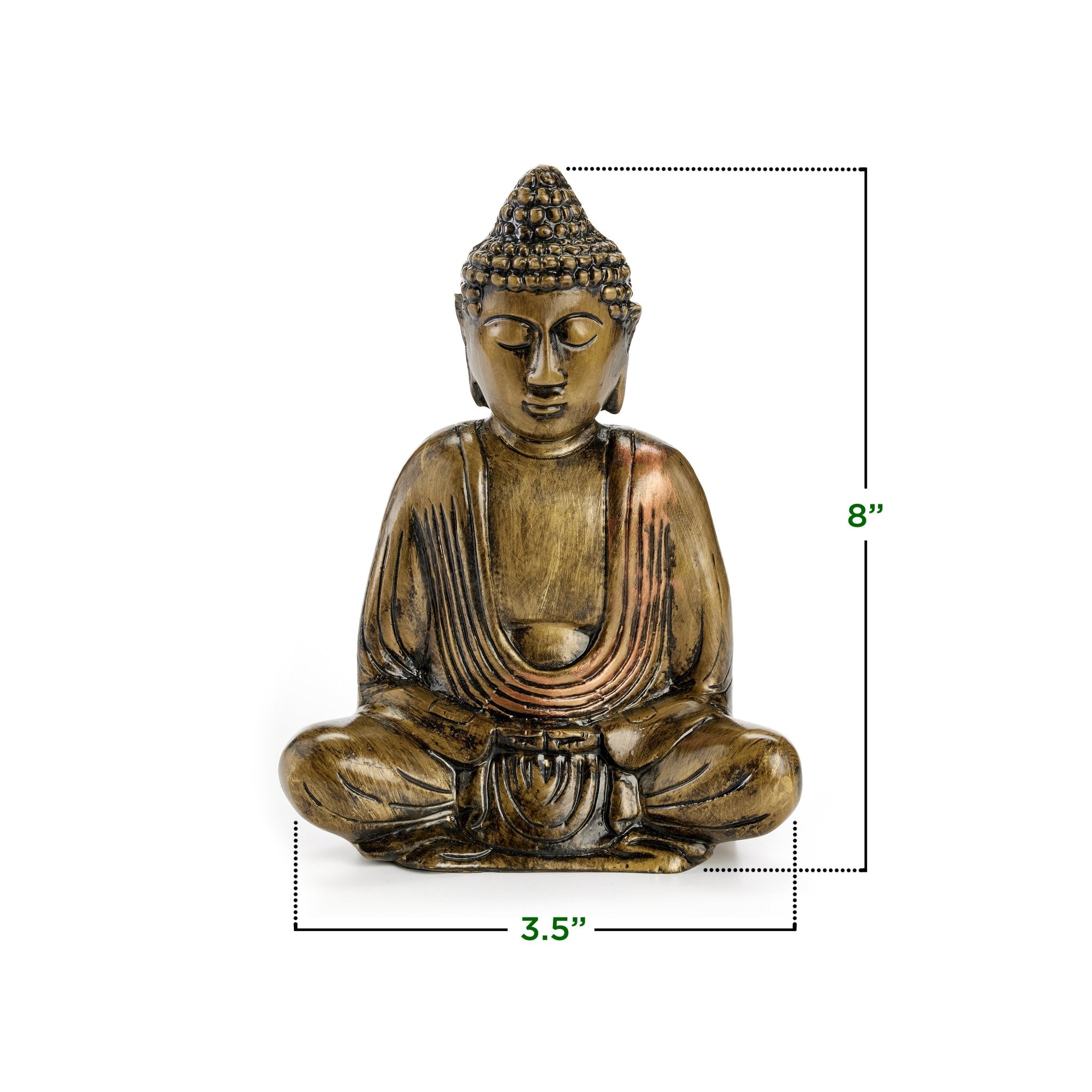 Meditating Buddha Decorative Statue - Evira