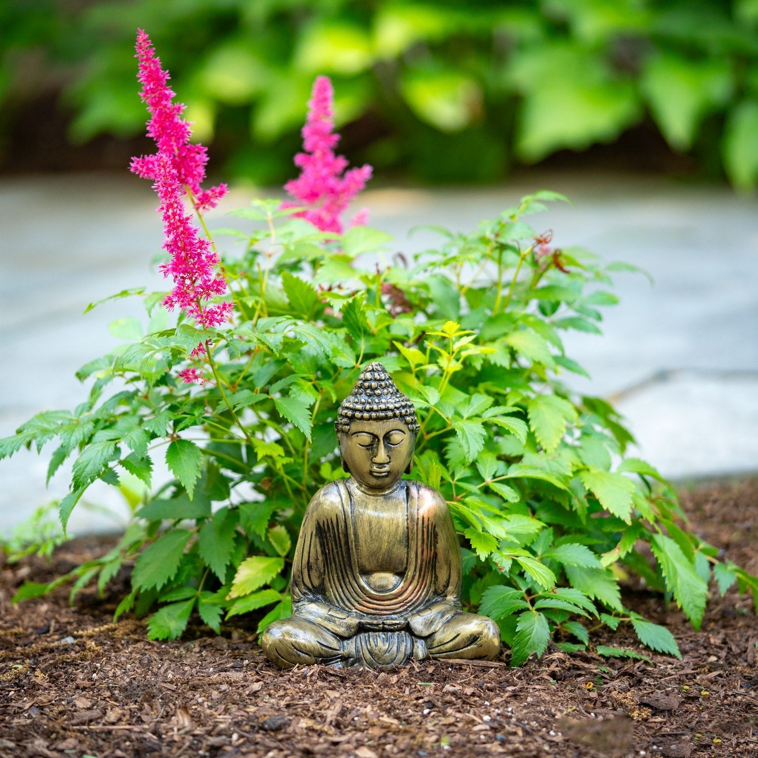 Meditating Buddha Decorative Statue - Evira