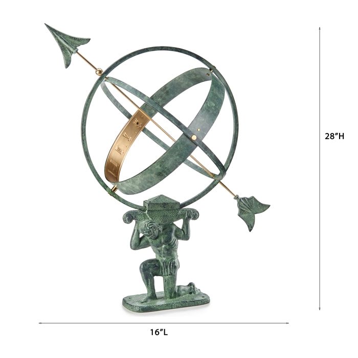 Atlas Armillary Sundial - Evira