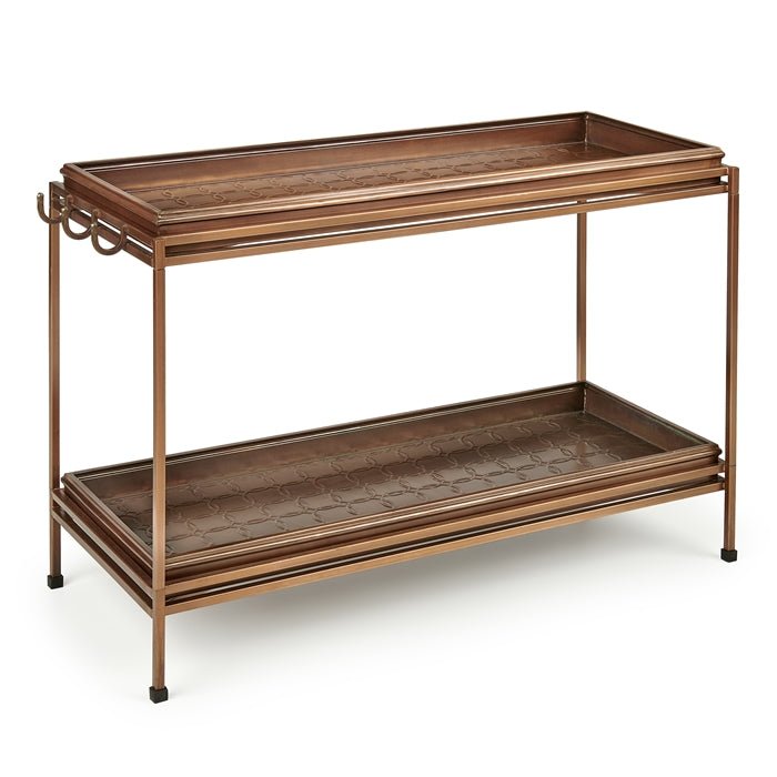 Double Circles Boot Tray with Stand - Evira