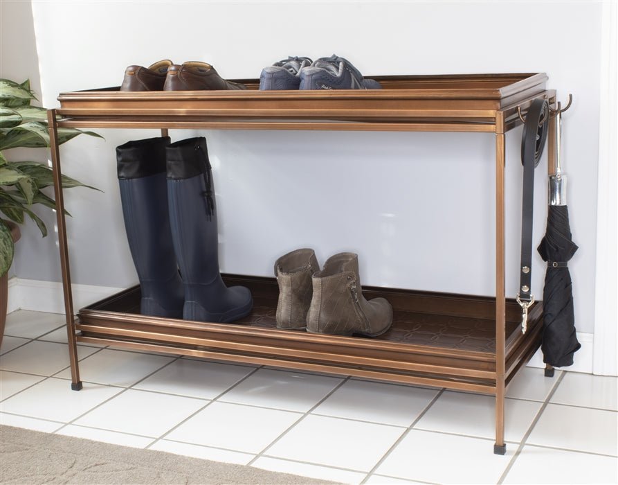 Double Circles Boot Tray with Stand - Evira